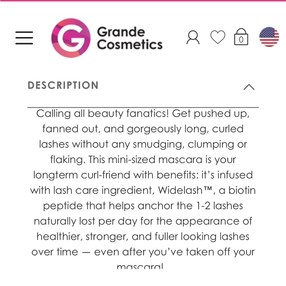 Grande fanatic mascara - Picture 5 of 6